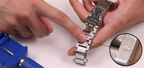 how to remove watch links rolex|Rolex watch band link removal.